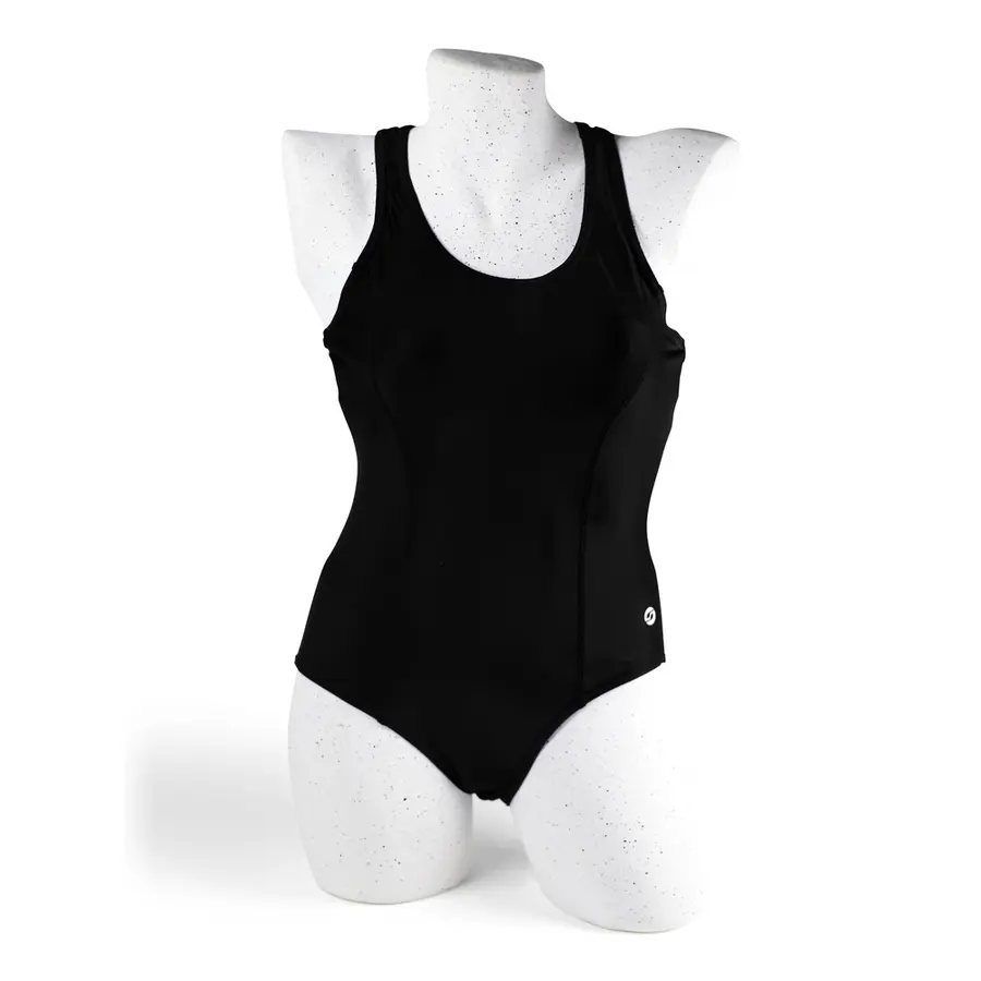Solid Classic Back Badedrakt EU40 Ras | Svart | Classic 