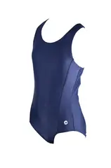 Solid Classic Back Badedrakt Jr 140 cm Ras | Marine | Classic