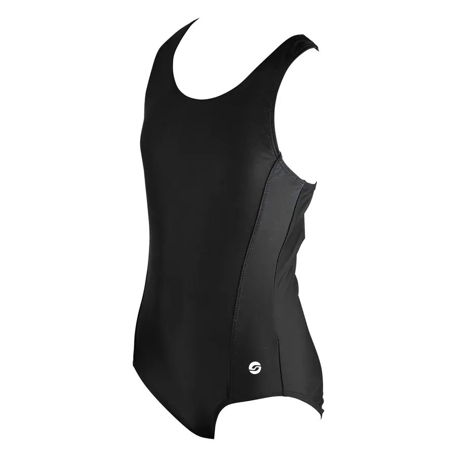 Solid Classic Back Badedrakt Jr 116 cm Ras | Svart | Classic 