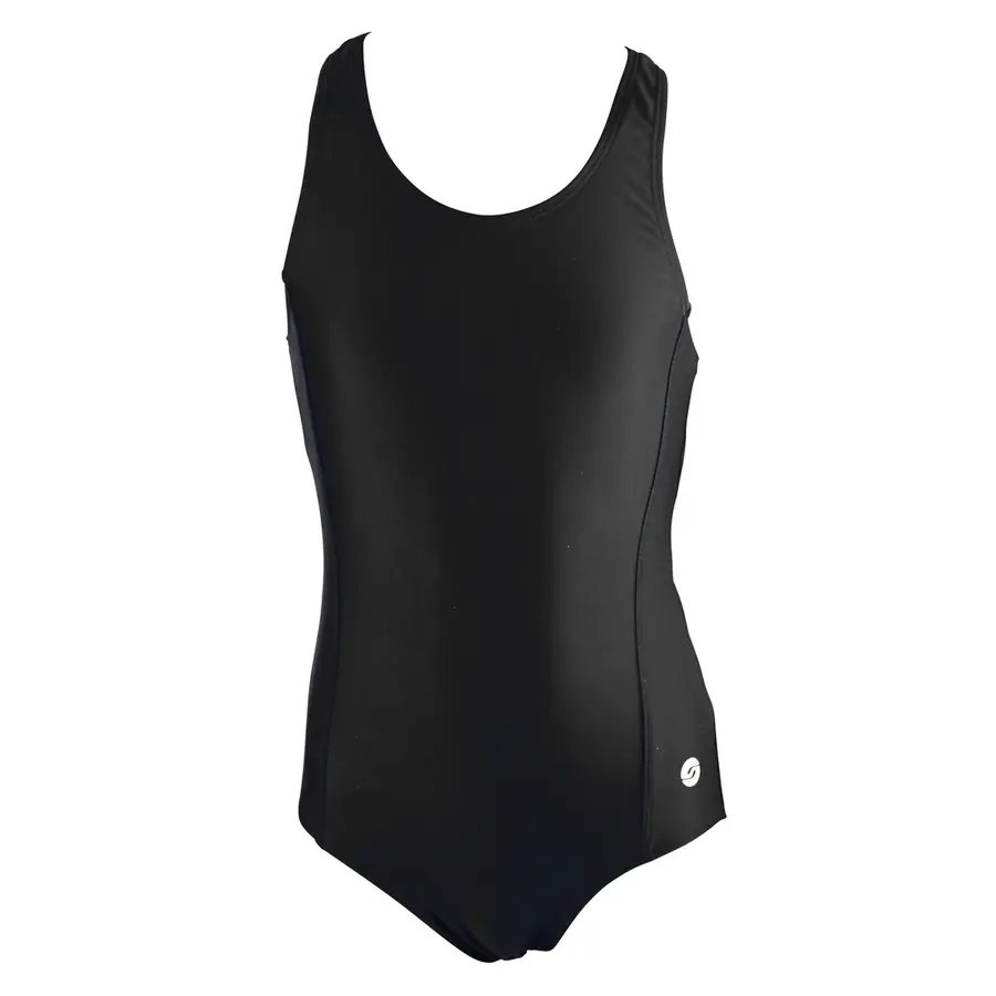 Solid Classic Back Badedrakt Jr 116 cm Ras | Svart | Classic 