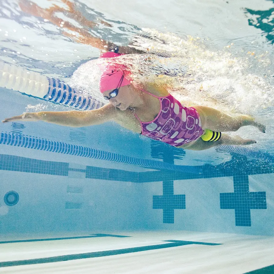 FINIS Pullbuoy - Senior Gul/Svart 
