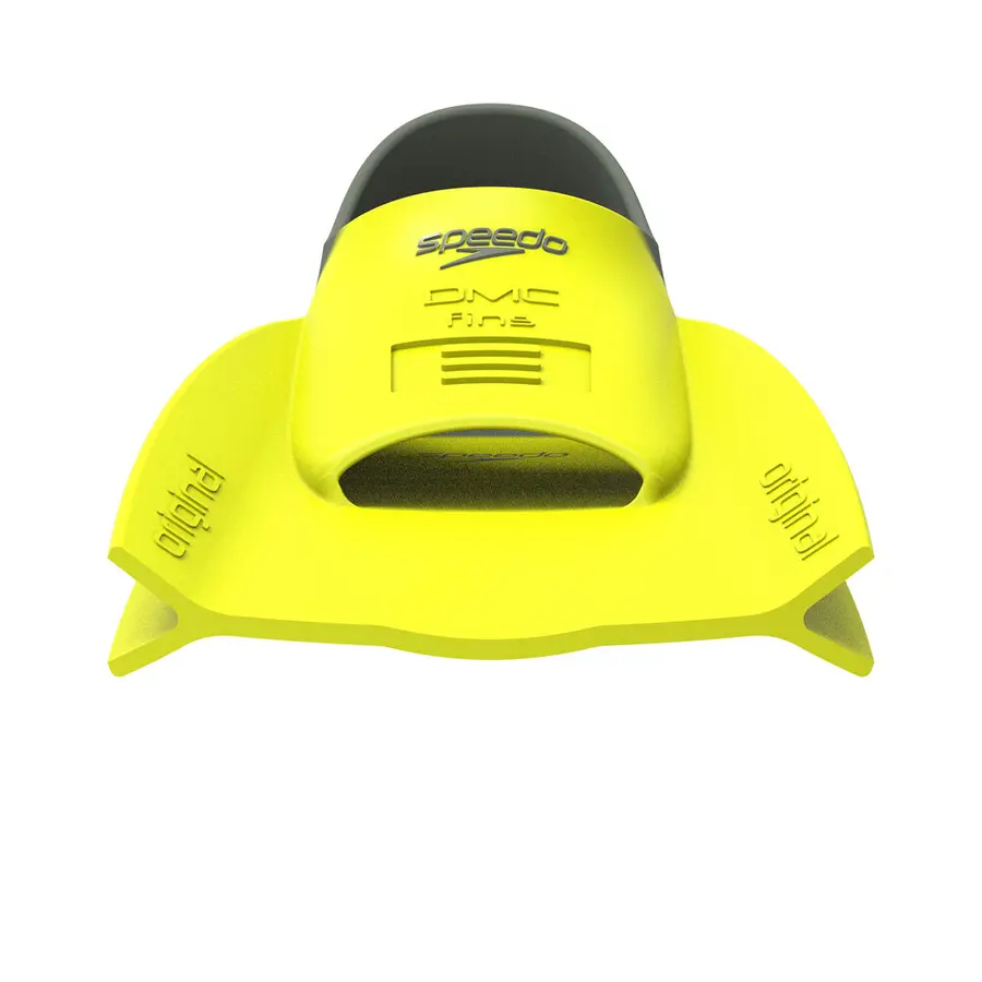 Speedo x  DMC Original Svømmeføtter XS Korte blad | Gul/Oliven 