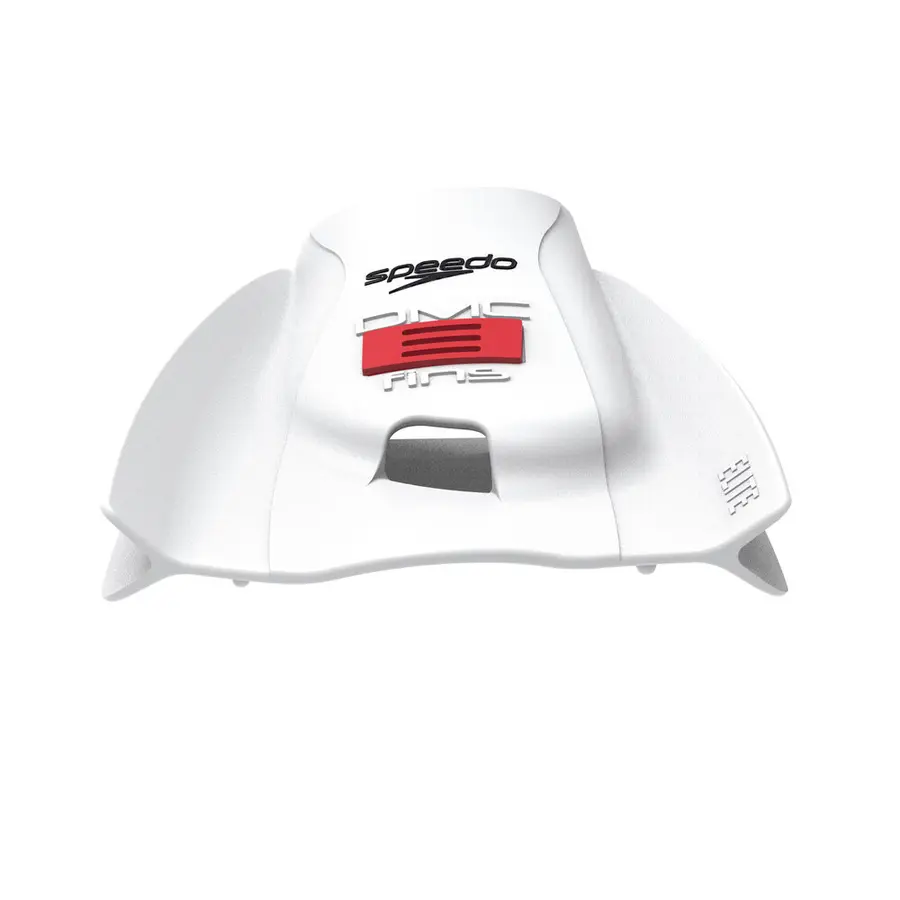 Speedo x DMC Elite Svømmeføtter ML Korte Blad | Hvit/Rød 