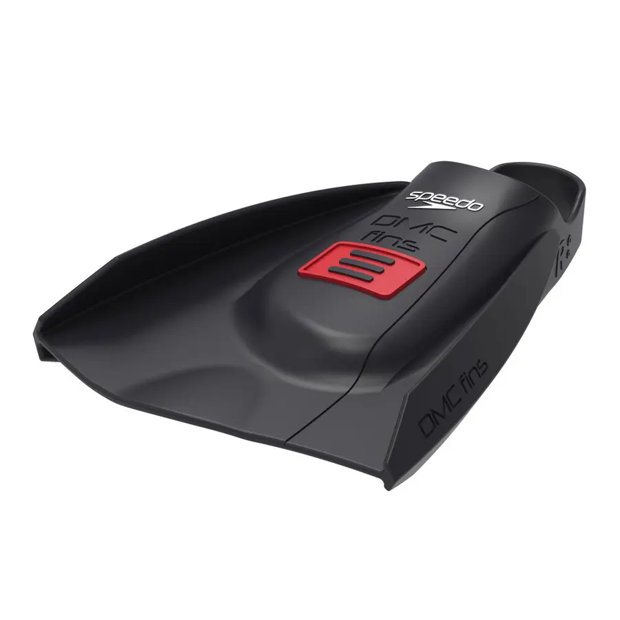 Speedo x DMC Elite Max Svømmeføtter ML Korte blad | Svart/Rød 