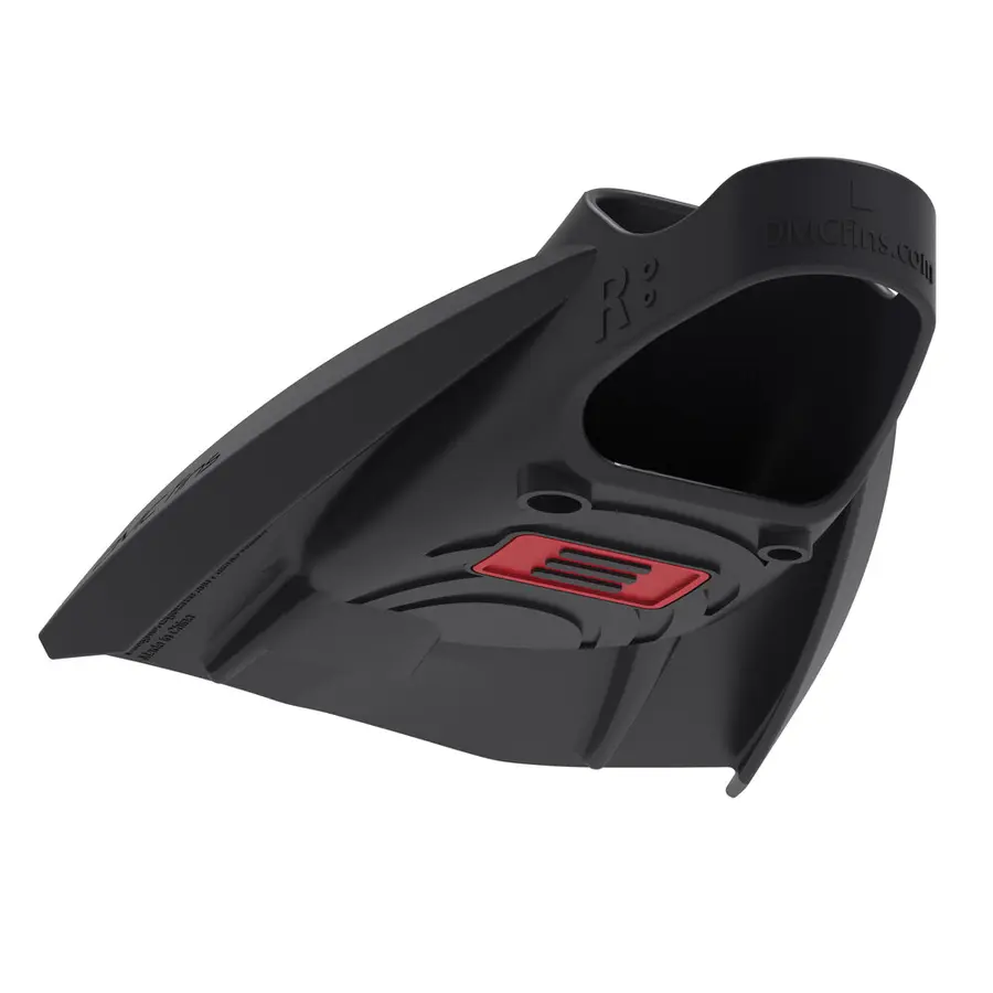 Speedo x DMC Elite Max Svømmeføtter ML Korte blad | Svart/Rød 