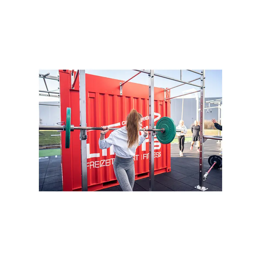 Treningsutstyr til Fitness Container Variert utstyr til 10ft container 