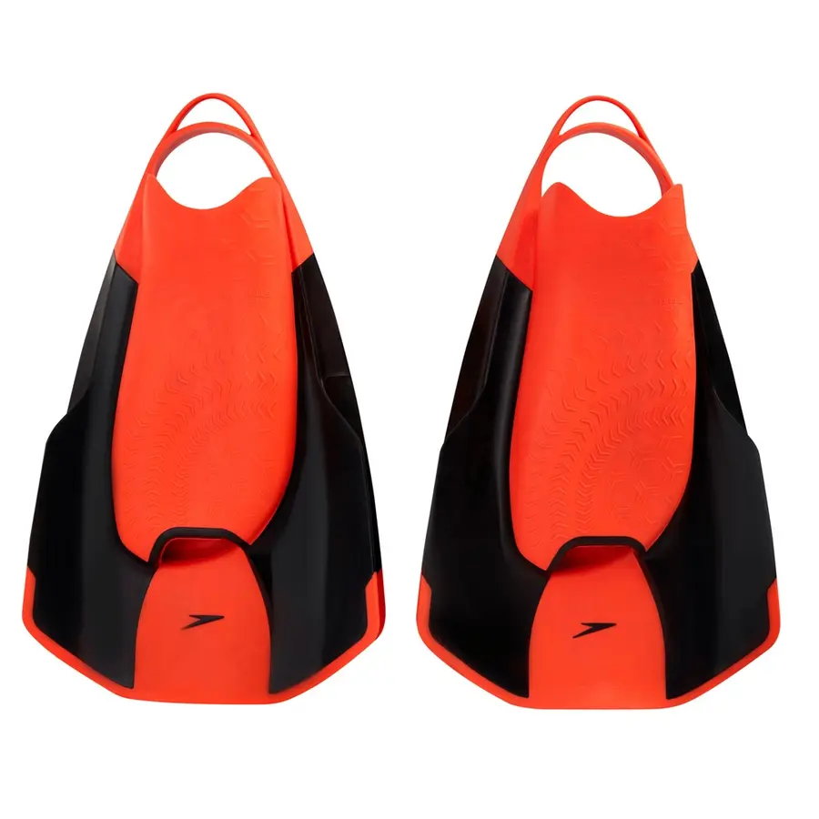 Speedo Fastskin KickFin Svømmeføtter 35-37 | Korte blad | Svart/rød 