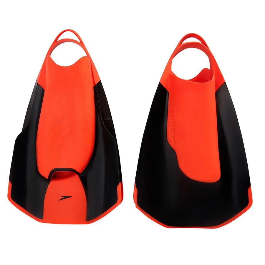 Speedo Fastskin KickFin Svømmeføtter 35-37 | Korte blad | Svart/rød 