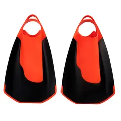 Speedo Fastskin KickFin Sv&#248;mmef&#248;tter 35-37 | Korte blad | Svart/r&#248;d