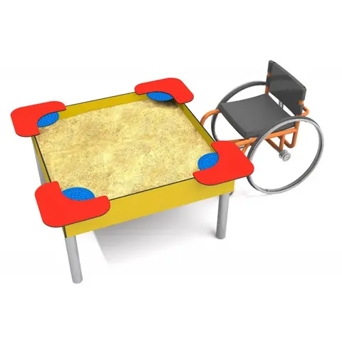 Sandkasse Somero 1 Tilpasset rullestol | Lekeplass