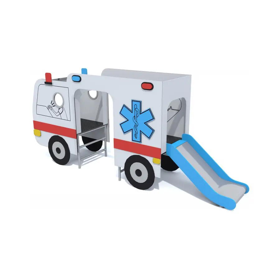 Lekehus | Ambulanse medium Lekebil i tre 