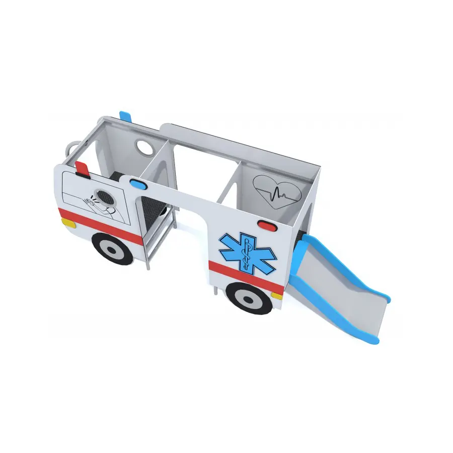 Lekehus | Ambulanse medium Lekebil i tre 
