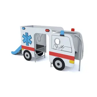 Lekehus | Ambulanse medium Lekebil i tre