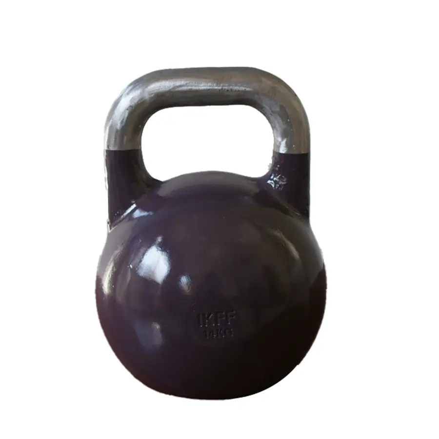 Kettlebell Competition 14 kg 1 stk | 14 kg | Burgunder brun 