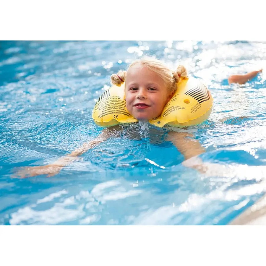 Svømmekrage til barn og voksen Schwimmi oppblåsbar svømmekrage 