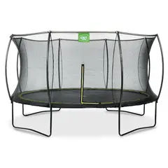 EXIT Silhouette trampoline 427 cm | Sikkerhetsnett |  Svart