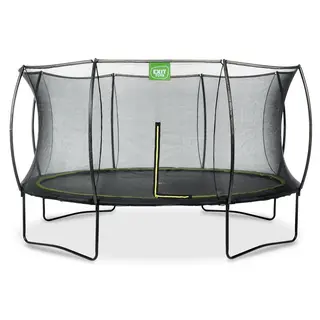 EXIT Silhouette trampoline 427 cm | Sikkerhetsnett |  Svart