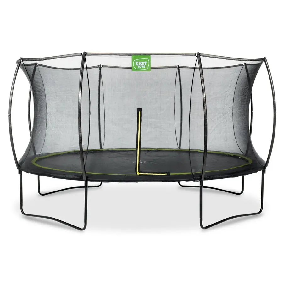EXIT Silhouette trampoline 427 cm | Sikkerhetsnett |  Svart 