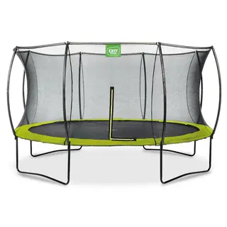 EXIT Silhouette trampoline 427 cm | Sikkerhetsnett |  Lime