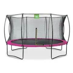 EXIT Silhouette trampoline 427 cm | Sikkerhetsnett |  Rosa