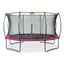 EXIT Silhouette trampoline 427 cm | Sikkerhetsnett |  Rosa 