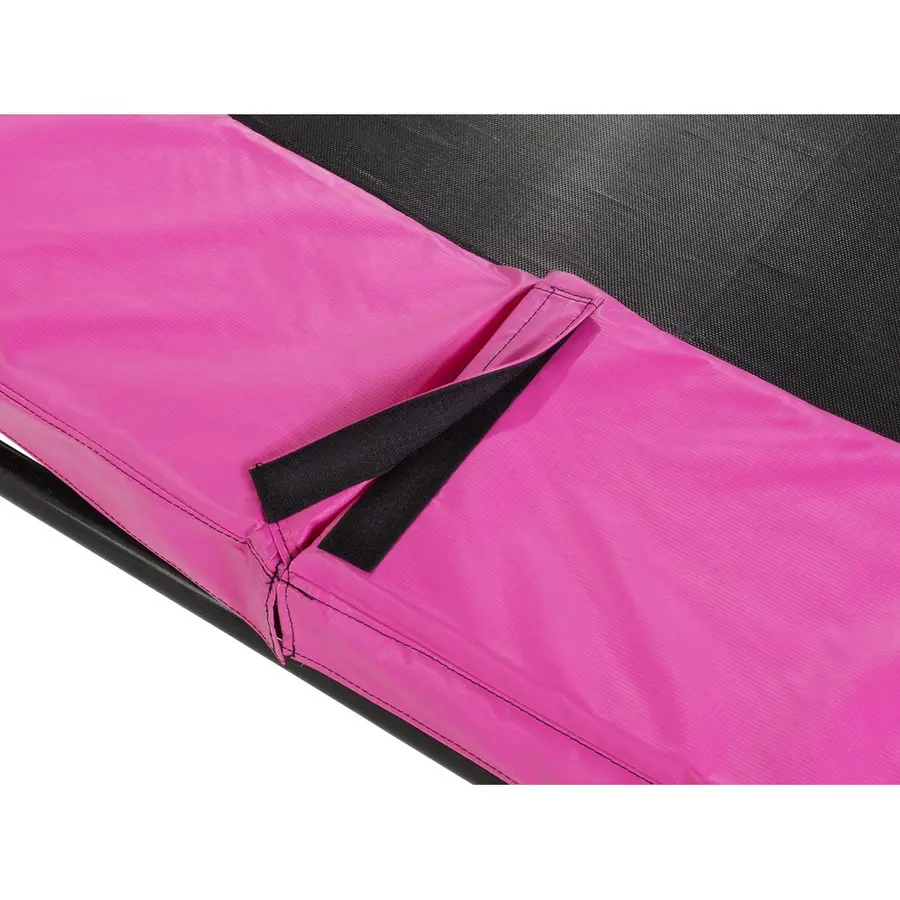 EXIT Silhouette trampoline 427 cm | Sikkerhetsnett |  Rosa 