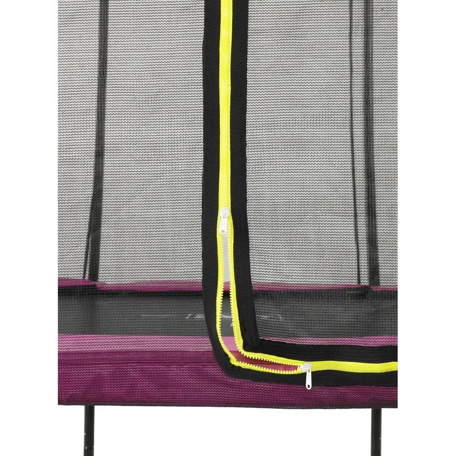 EXIT Silhouette trampoline 427 cm | Sikkerhetsnett |  Rosa 