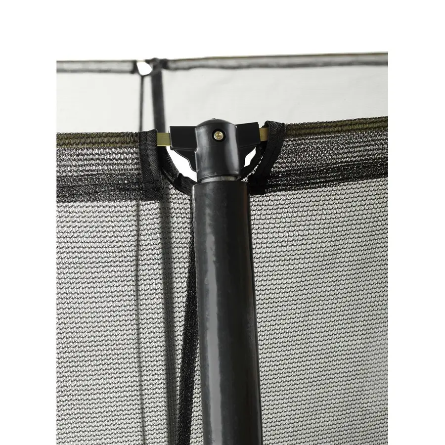 EXIT Silhouette trampoline 427 cm | Sikkerhetsnett |  Rosa 