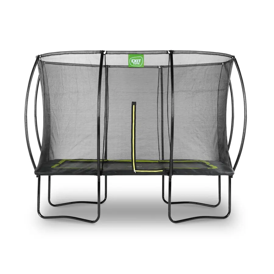 EXIT Silhouette trampoline 214 x 305 cm | Svart | Sikkerhetsnett 