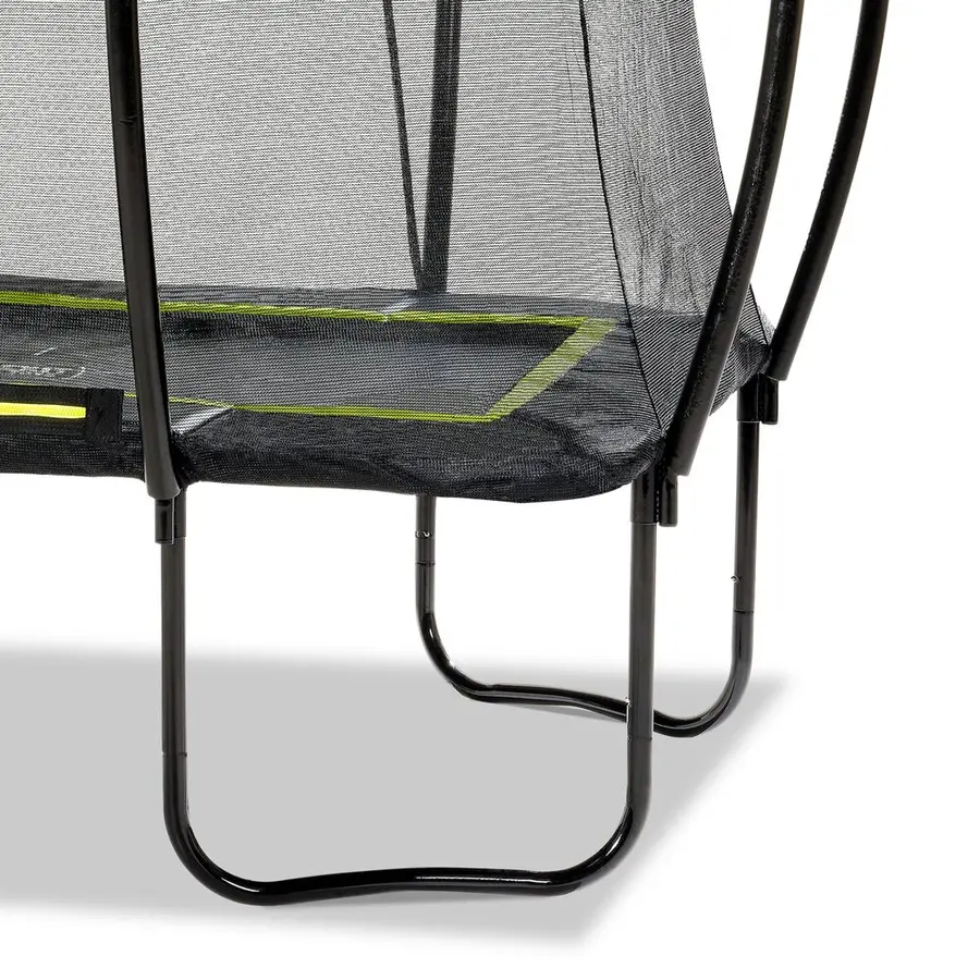 EXIT Silhouette trampoline 214 x 305 cm | Svart | Sikkerhetsnett 