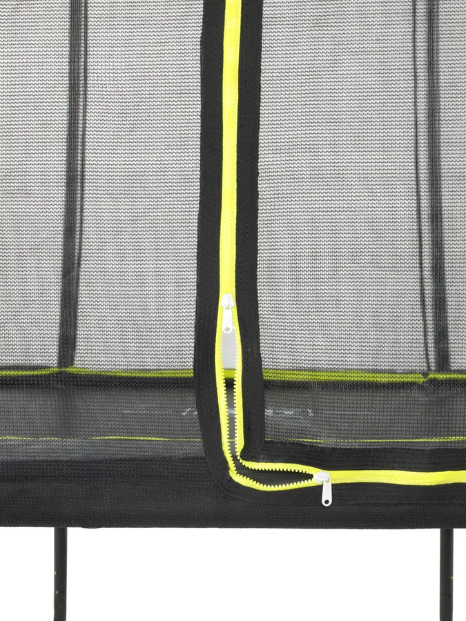 EXIT Silhouette bakketrampoline 366 cm | Svart | Inkl. sikkerhetsnett 