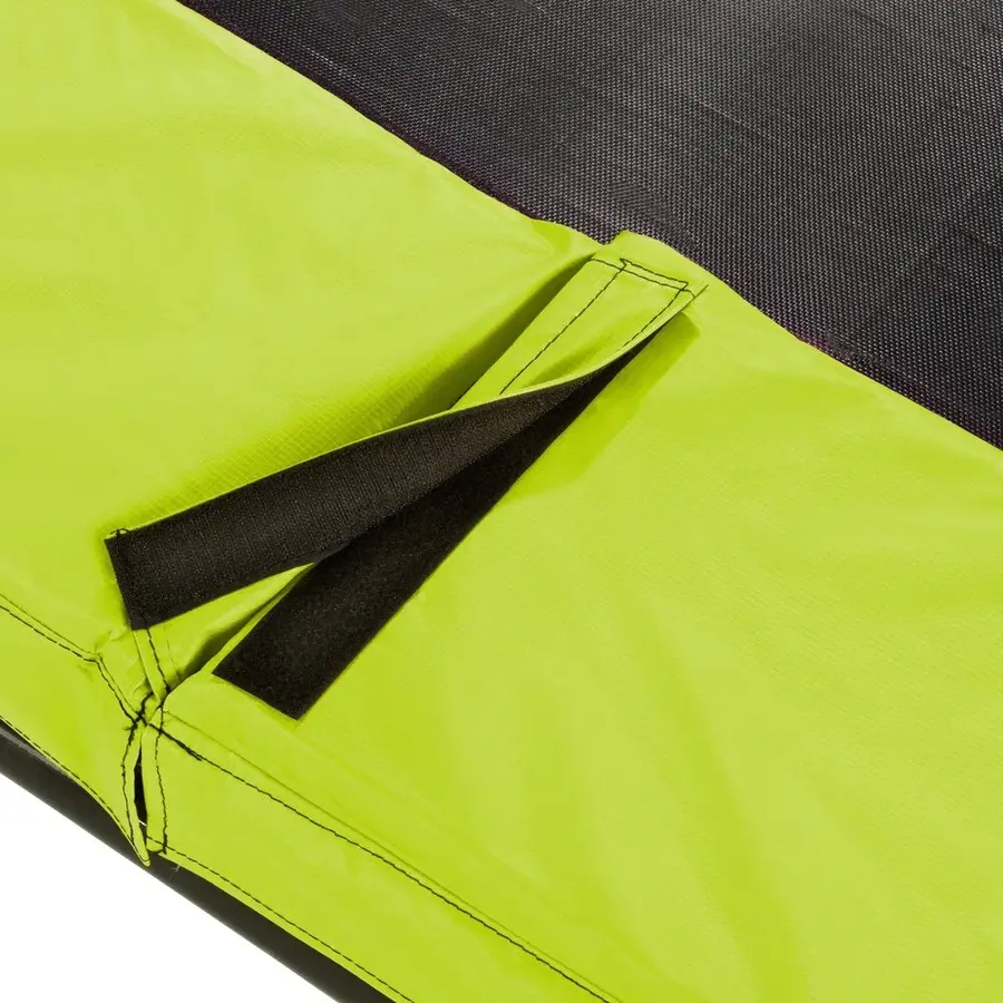 EXIT Silhouette bakketrampoline 427 cm | Lime | Inkl. sikkerhetsnett 