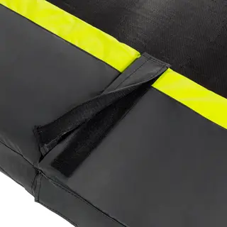 EXIT Silhouette bakketrampoline 153 x 214 cm | Svart | Sikkerhetsnett
