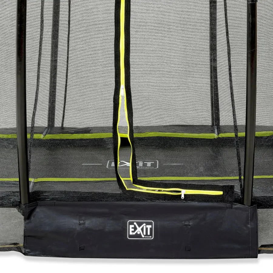 EXIT Silhouette bakketrampoline 214 x 305 cm | Svart | Sikkerhetsnett 
