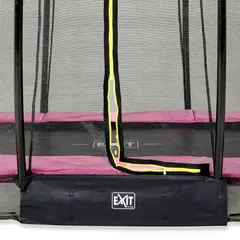 EXIT Silhouette bakketrampoline 214 x 305 cm | Rosa | Sikkerhetsnett