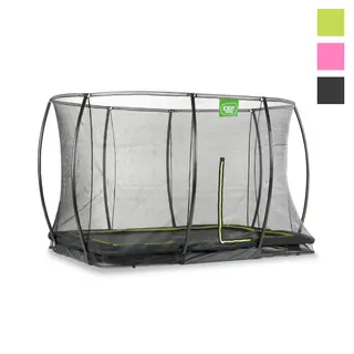 EXIT Silhouette bakketrampoline 214 x 305 cm | Inkl. sikkerhetsnett