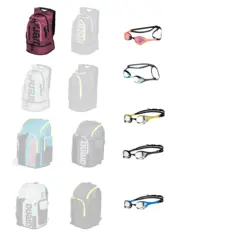 Arena Backpack Ryggsekk Utstyrspakke Ryggsekk | Kickboard | Sv&#248;mmebrille