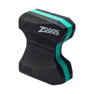 Zoggs Pull Buoy Max Svart/Turkis | Svømmeteknikk