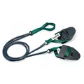 StrechCordz med Paddles | Grønn Medium motstand | 3,6 - 10,8kg