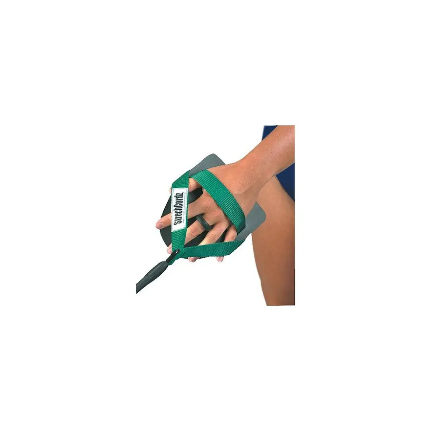 StrechCordz med Paddles | Grønn Medium motstand | 3,6 - 10,8kg 