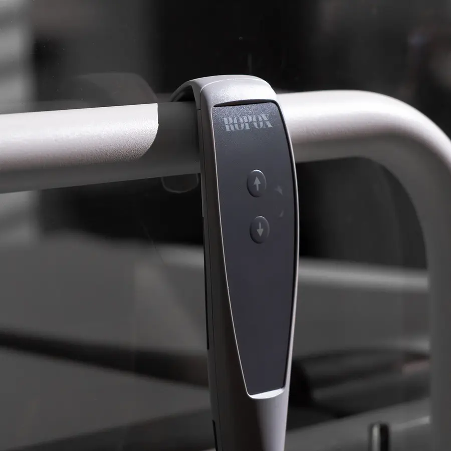Dusjstellebord med ryggstøtte 146 cm El.| Justerbar|Vegghengt | Ryggstøtte 