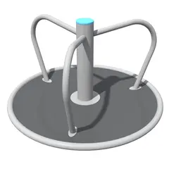 Karusell Norte 130 Plus til skoler, lekeplasser og parker