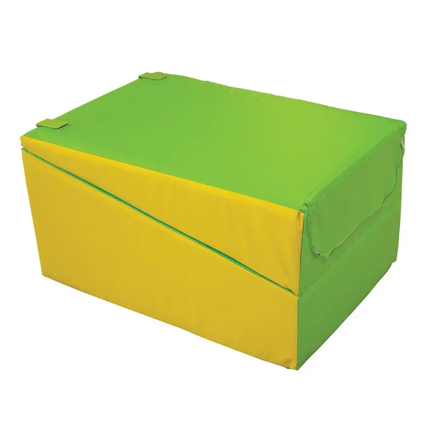 Educ'Gym Skummodul Kile 200x70x48 cm | Gul og lime 