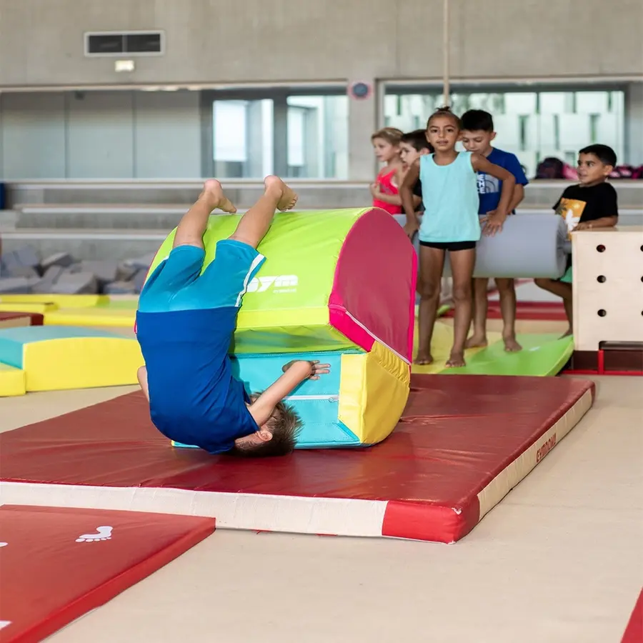 Educ'Gym Skummodul Halv-måne Forover- og bakoverrulle 
