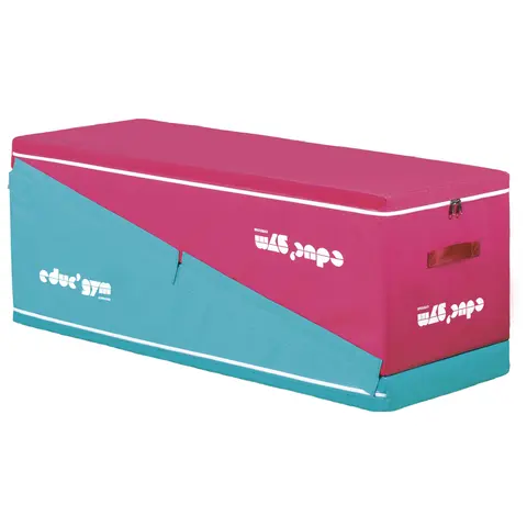 Educ&#39;Gym Skummodul Vario-plint 150x60x60 cm | Kombi kile og blokk