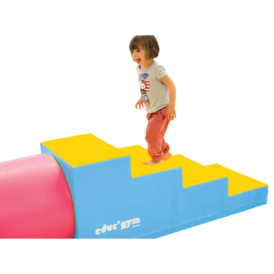 Educ'Gym Skummodul Trapp 150x60x60 cm | Trappe-Modul 