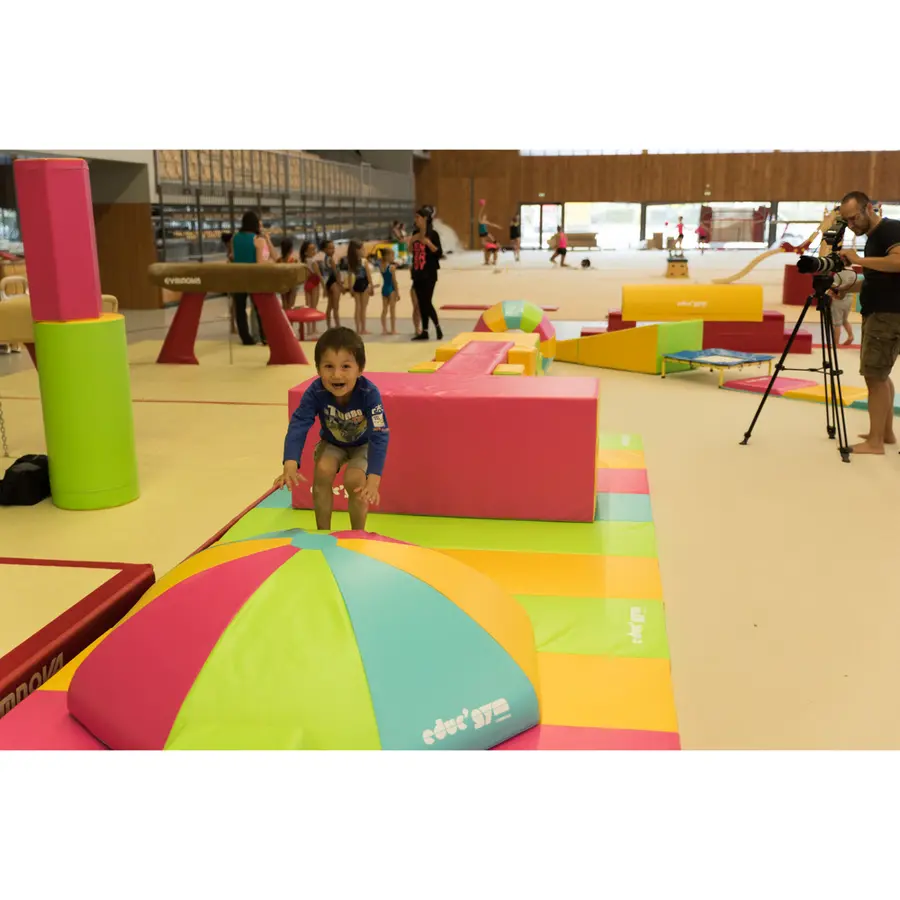 Educ'Gym Skummodul Dome 150x150x46 cm | Dome av skum 