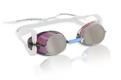 Monterbar Sv&#248;mmebrille Metallic Malmsten | S&#248;lv speillinse