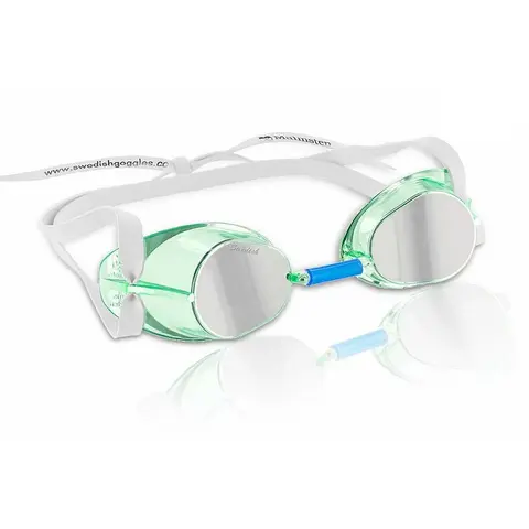 Monterbar Svømmebrille Jewel Toumaline (Lyse grønn) - Speilglass