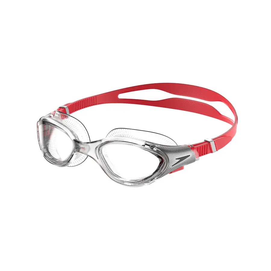 Biofuse 2.0 Svømmebrille Speedo | Klar linse | Rød 